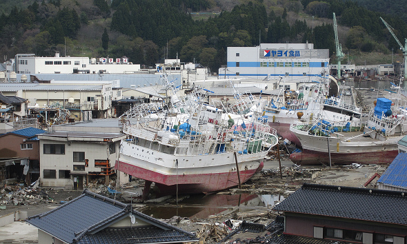 被災地の様子